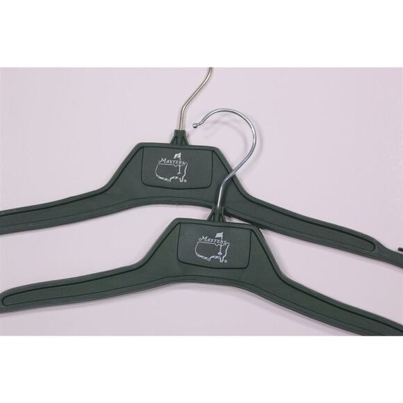 Augusta National Golf Club The Masters Golf Shirt Clothing Hanger Rare! Lot of 2 - Picture 2 of 2